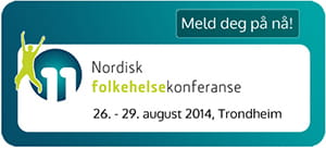 Knap til tilmelding til Nordisk Folke Sundheds konference 2014