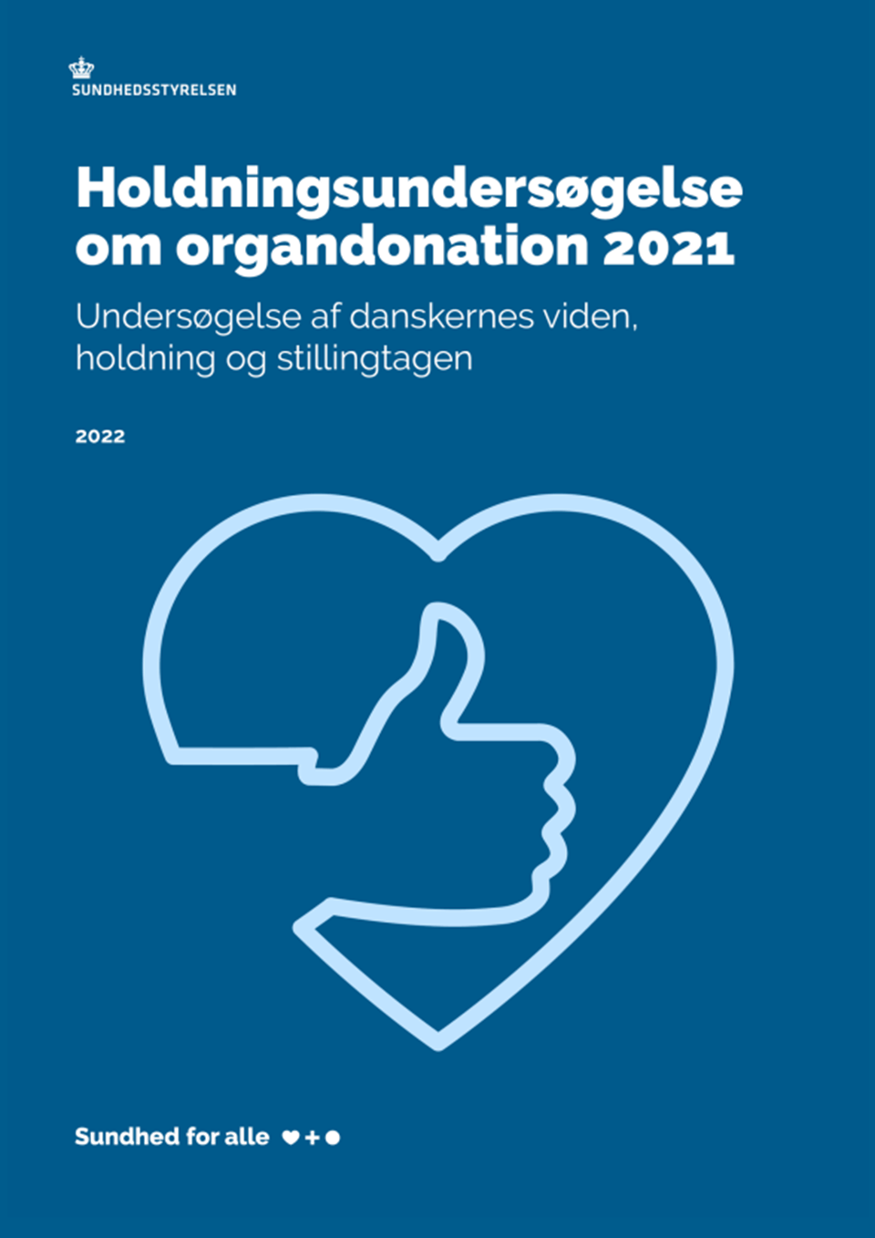 Holdningsundersøgelse om organdonation 2021