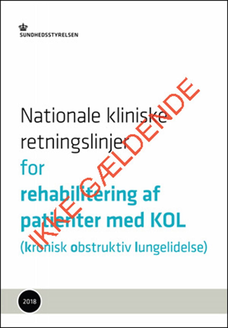 NKR: Rehabilitering af patienter med KOL