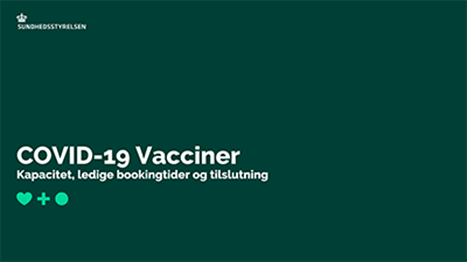 Covid-19 vaccinations&shy;indsats