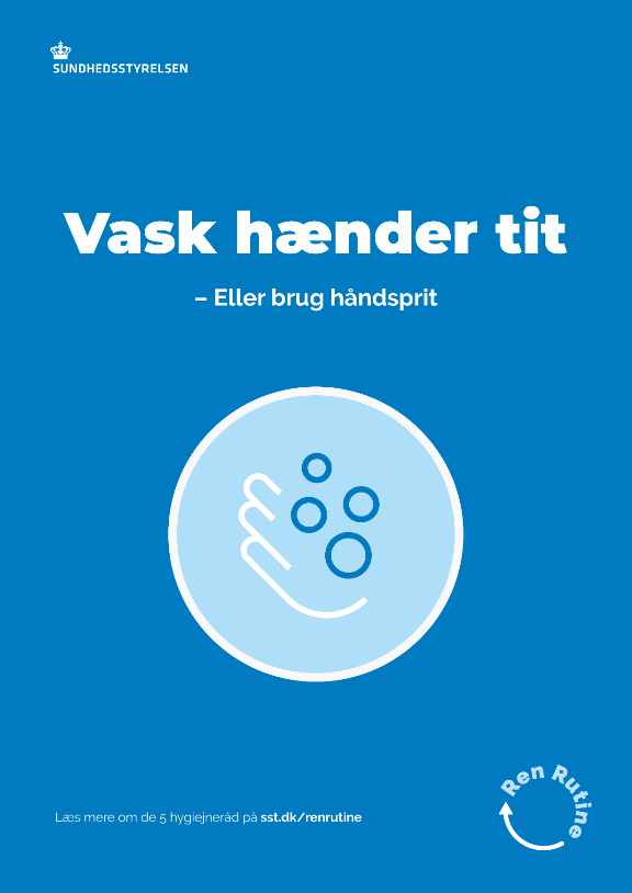 Vask Hænder Tit - Sundhedsstyrelsen