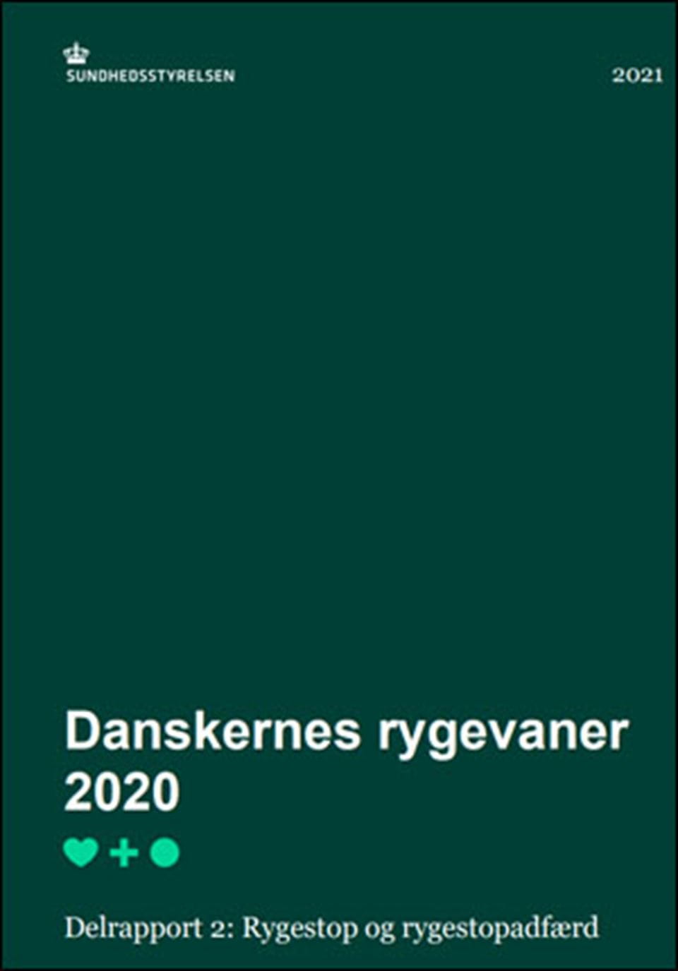 Danskernes rygevaner 2020: delrapport 2: Rygestop og rygestopadfærd