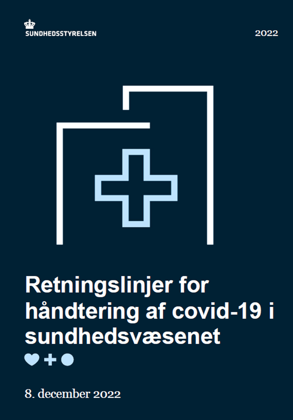 Retningslinjer for håndtering af covid-19 i sundhedsvæsenet