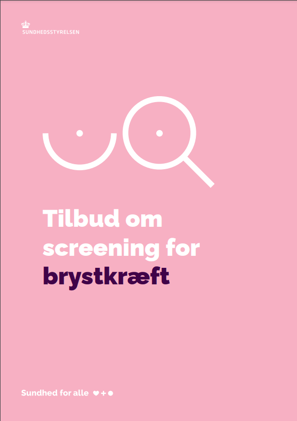 Informationsmateriale Om Screening For Brystkræft | Sundhedsstyrelsen