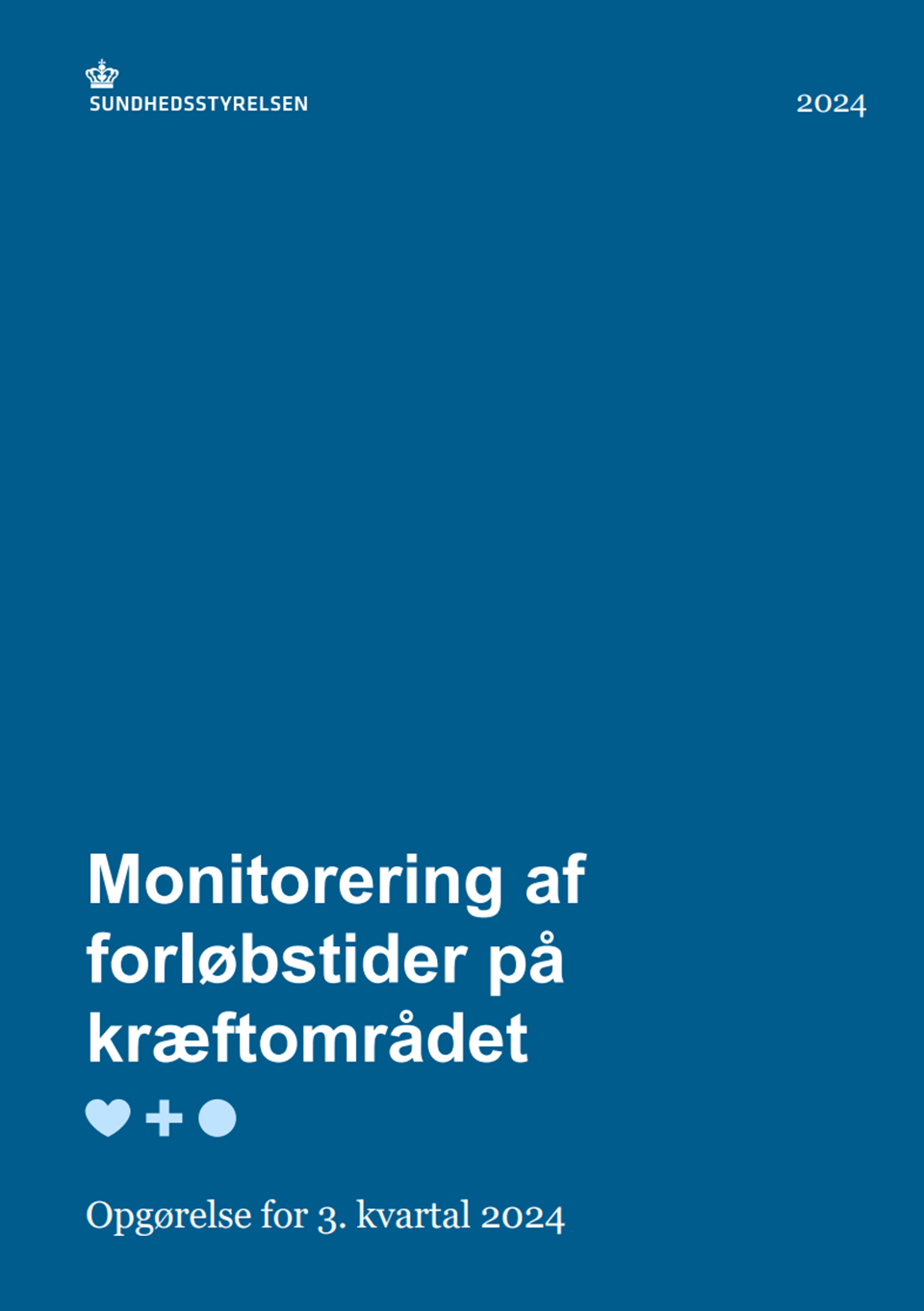 Monitorering af forløbstider på kræftområdet 3. kvartal 2024