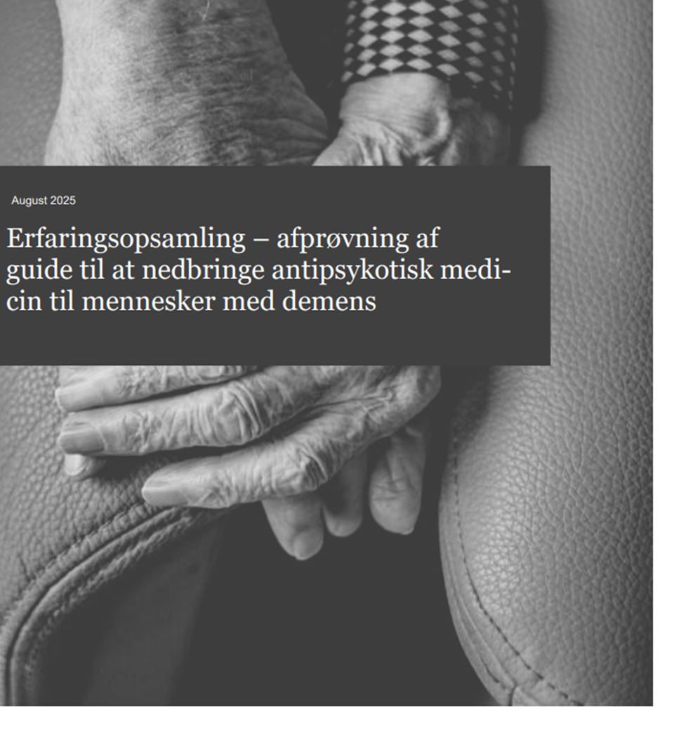 Afprøvning af guide til at nedbringe antipsykotisk medicin til mennesker med demens