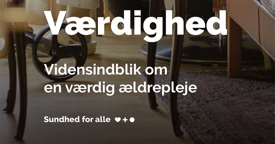 Vidensindblik om værdighed